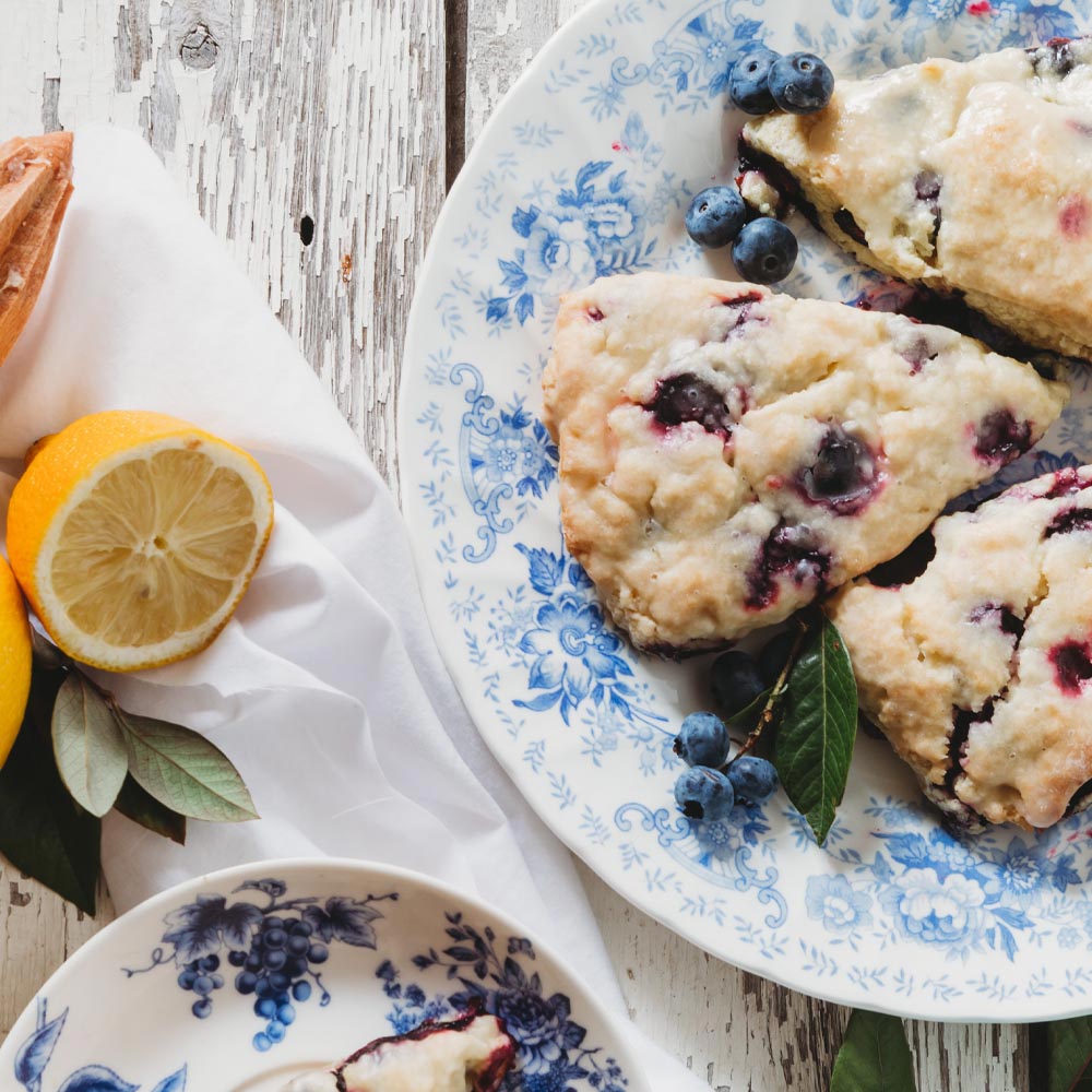 Blueberry Lemon Scones