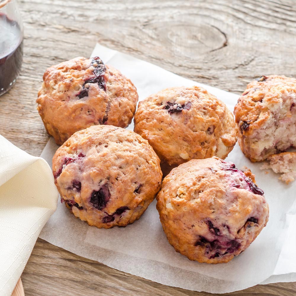 Cheery Cherry Muffins
