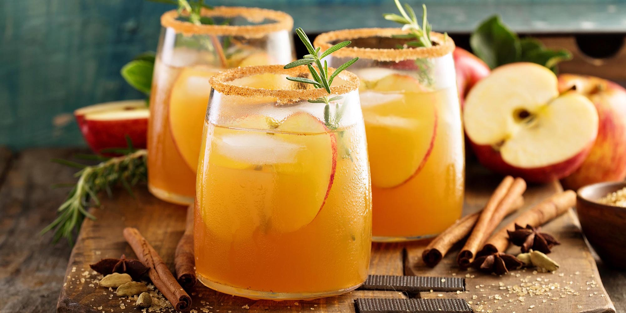 Maple Bourbon Honeycrisp Cocktail