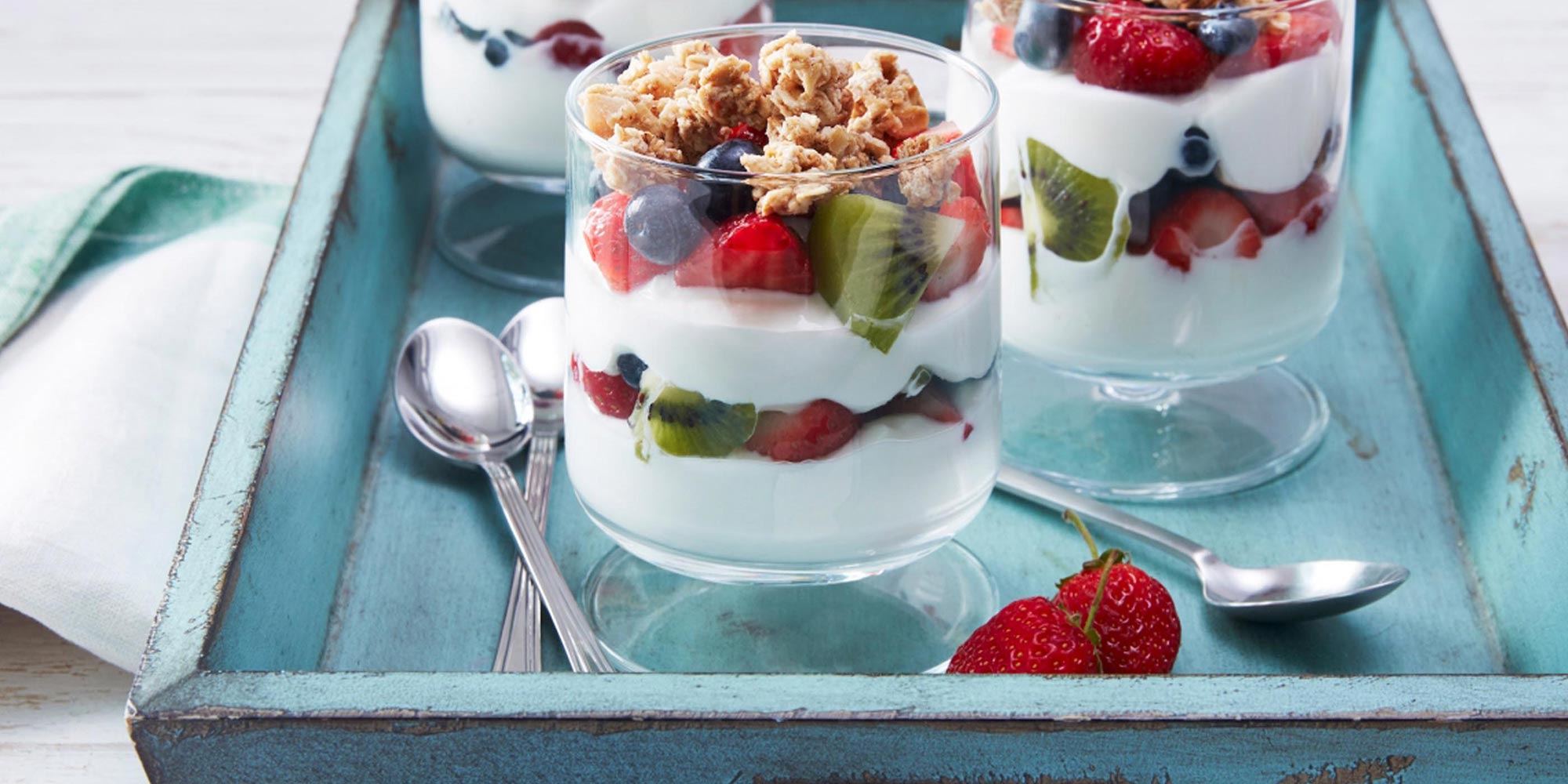 Mixed Berry Yogurt Parfait