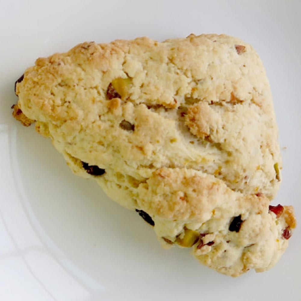 Pistachio Cranberry Scones