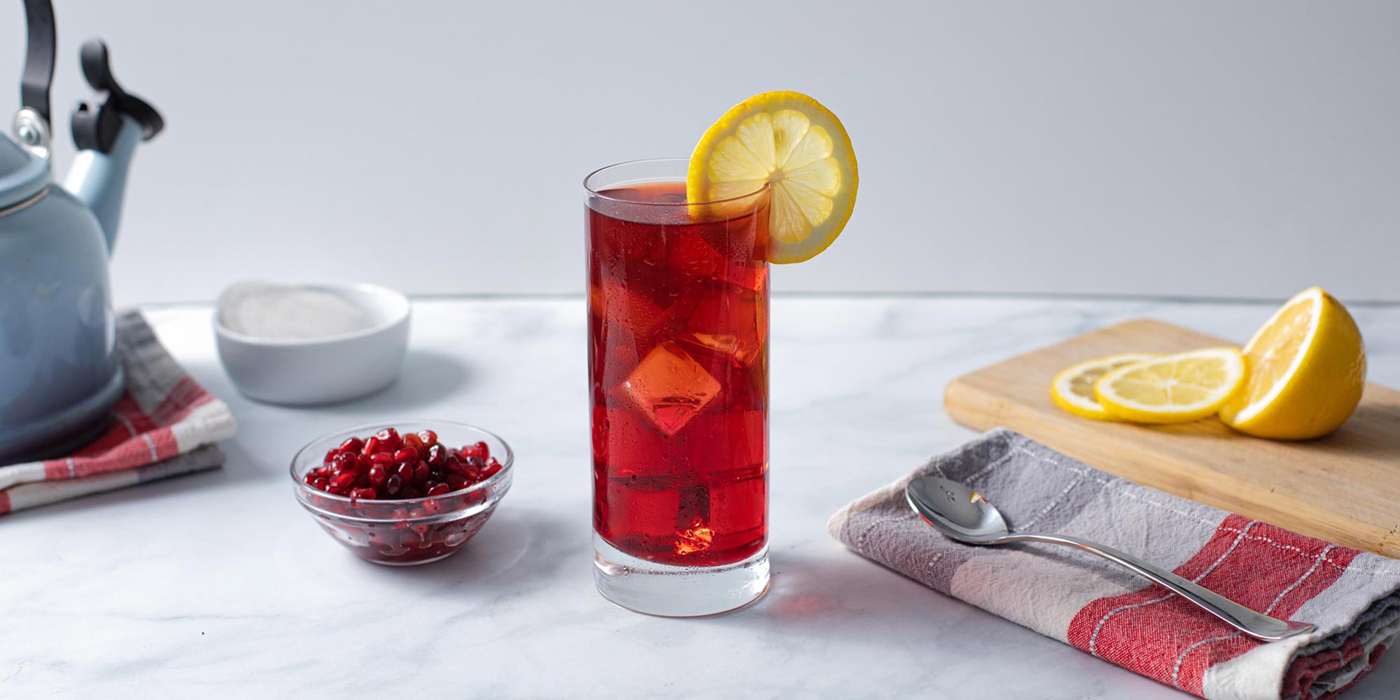 Pomegranate Iced Tea