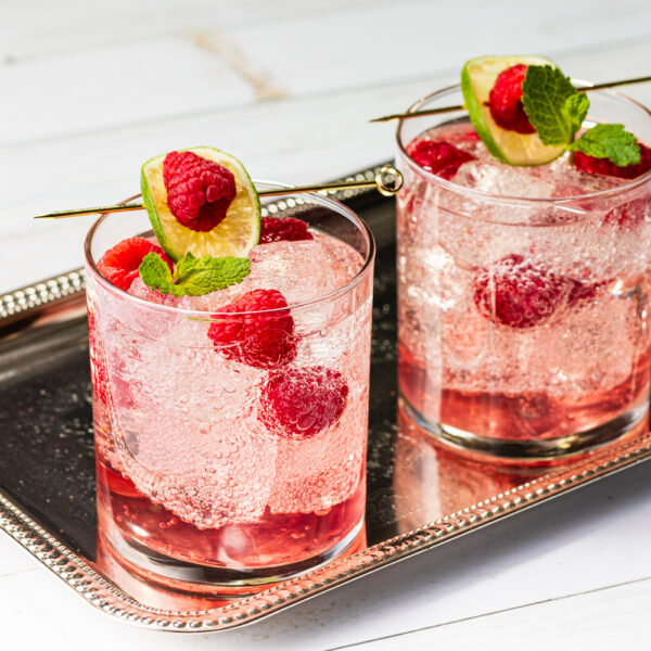 Raspberry Mint Julep Mocktail