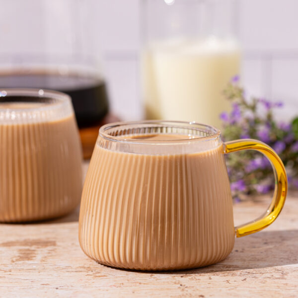 Steamed Lavender Vanilla Latte