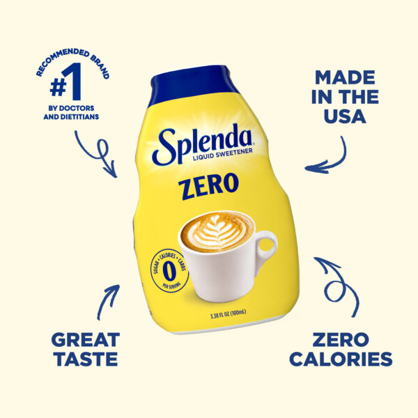 Splenda Zero Liquid Sweetener 100mL Bottle - Benefits