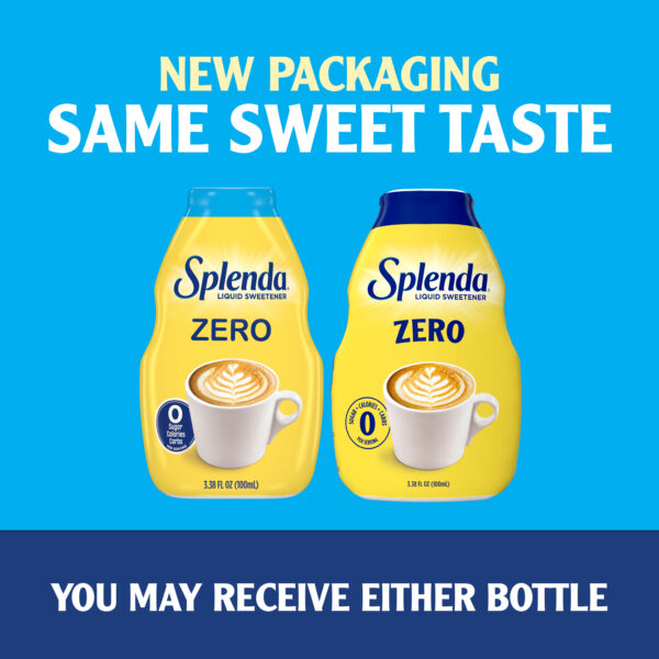 Splenda Zero Liquid Sweetener 100mL Bottle - New Packaging