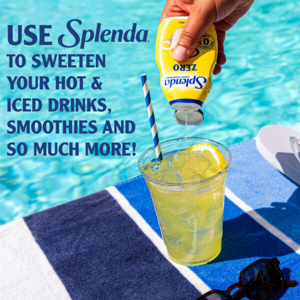 Splenda Zero Liquid Sweetener 100mL Bottle - Use To Sweeten Hot & Iced Drinks
