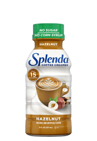 Splenda Coffee Creamer - Hazelnut, 8oz. Bottle - Front
