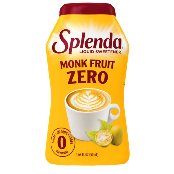 Splenda Monk Fruit Liquid 50 mL Front