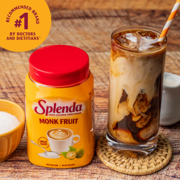 Splenda Monk Fruit Jar #1 Recommended Sweetener Brand