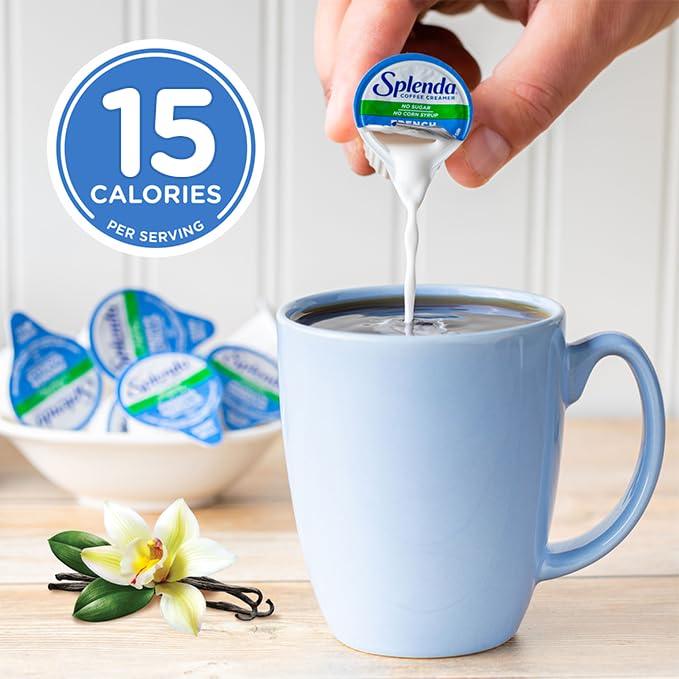 Splenda Coffee Creamer Cups - French Vanilla - Only 15 Calories
