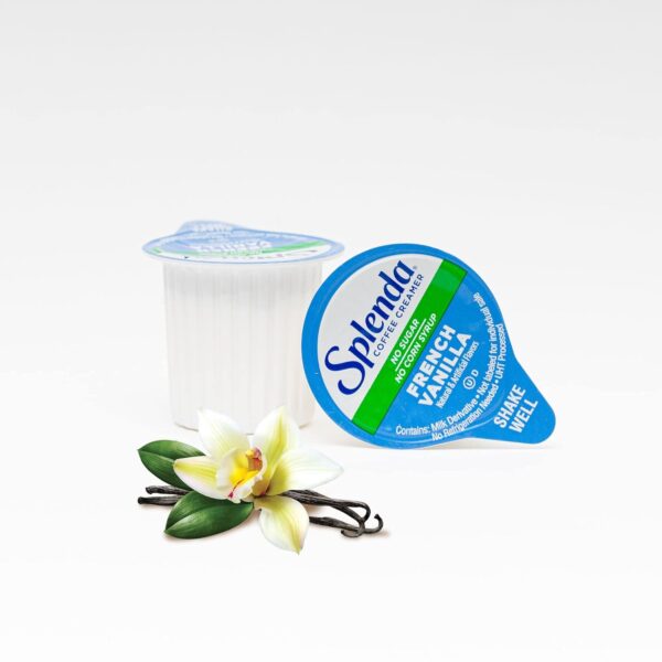 2 Splenda Coffee Creamer Cups - French Vanilla