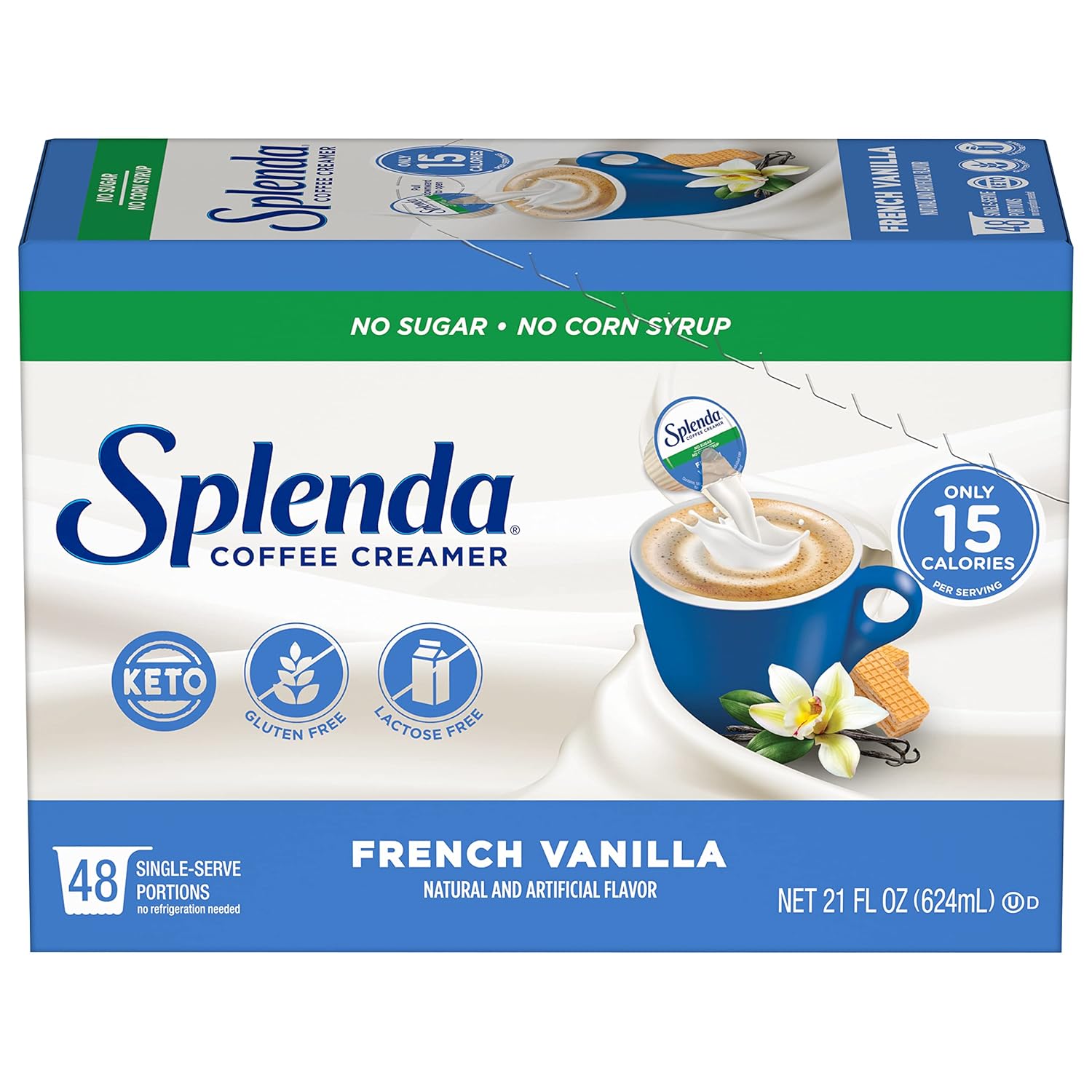 Splenda Coffee Creamer Cups - French Vanilla