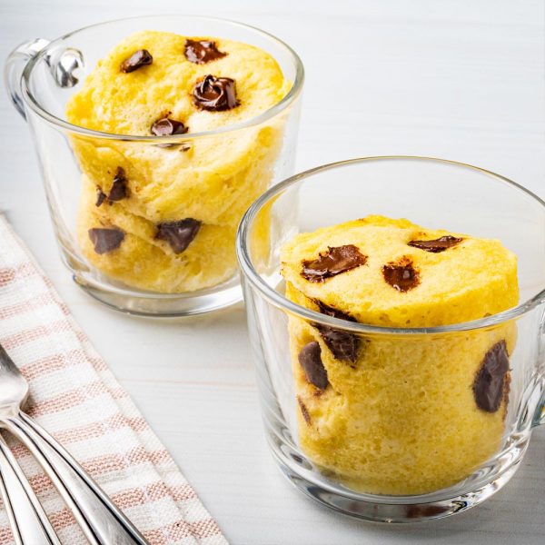 Chocolate Chip Cookie Mug Cake