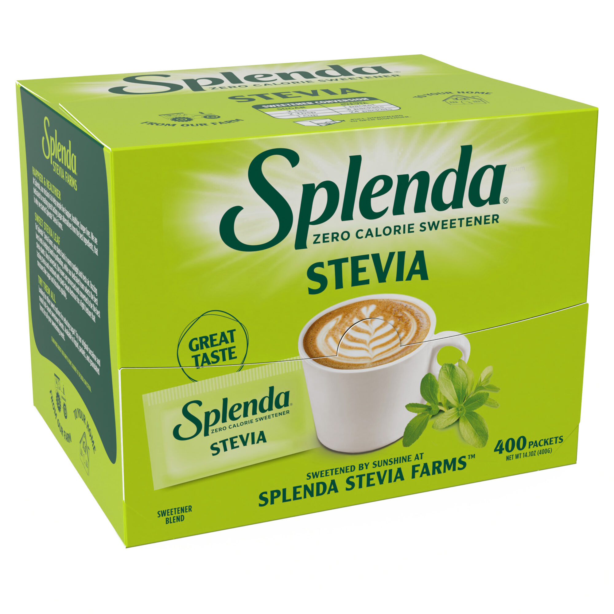 Splenda Stevia Packets 400ct