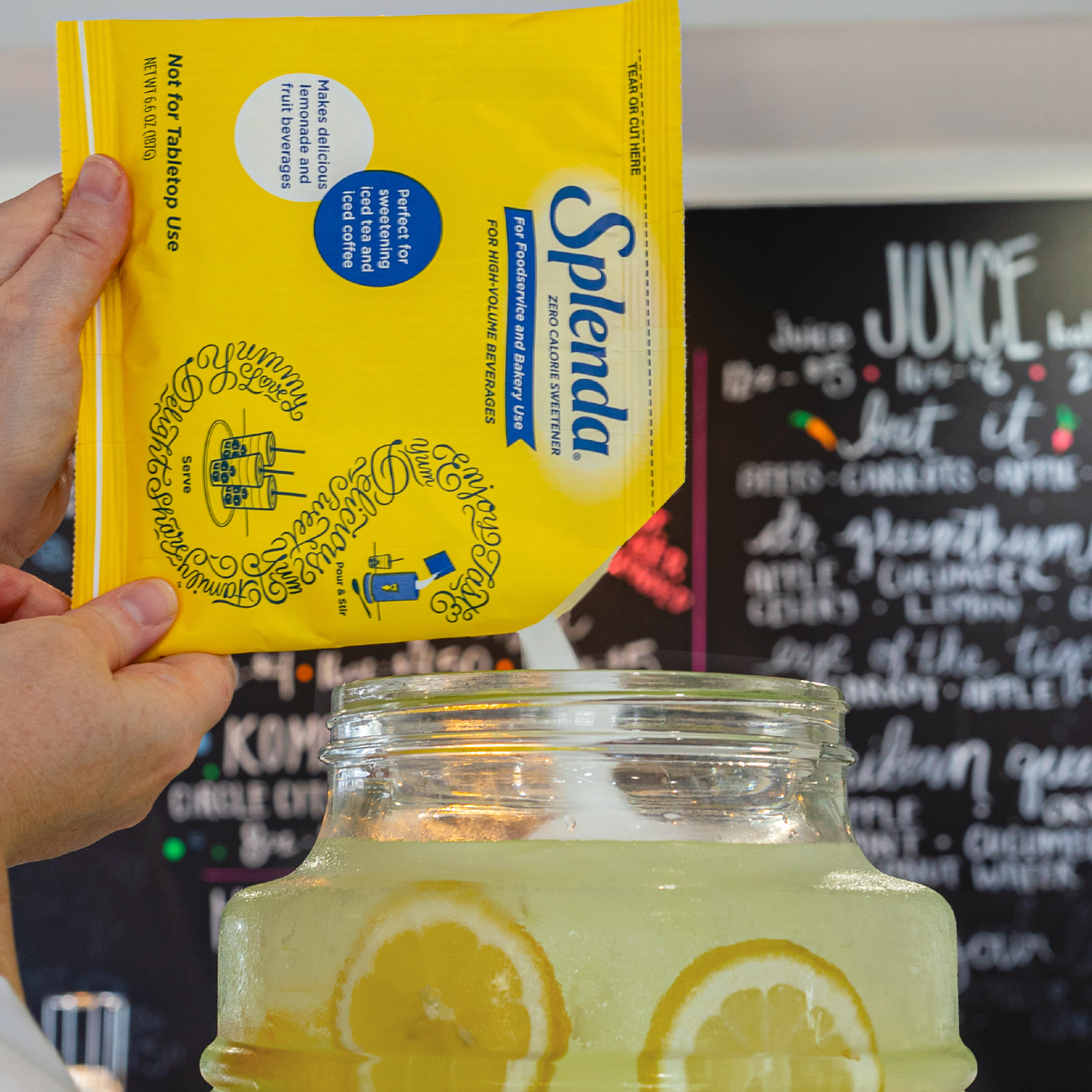 Splenda® Granulated Sweetener for High Volume Beverages