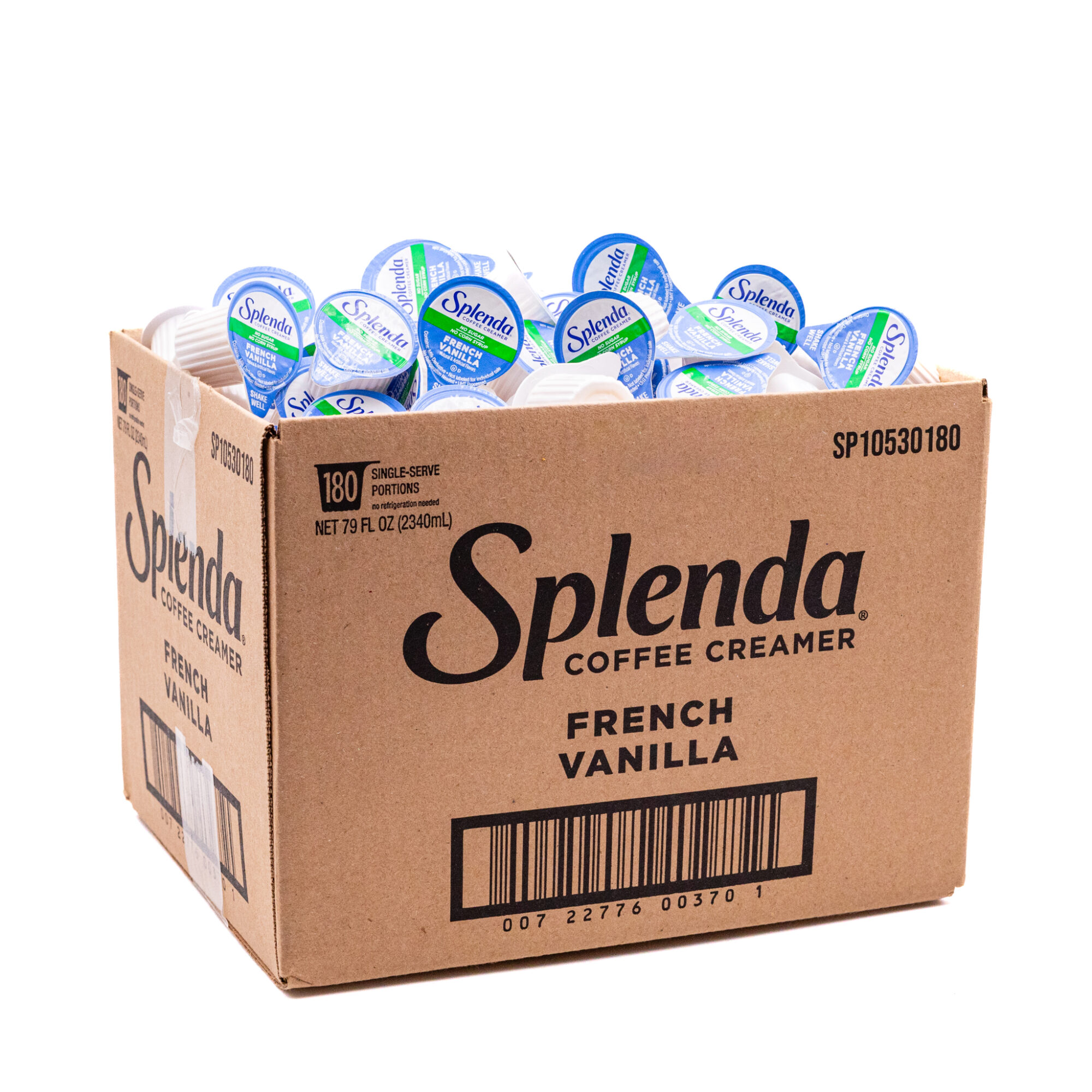 Splenda French Vanilla Coffee Creamer Cups 180ct Case