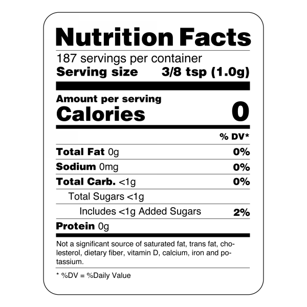 Splenda® Granulated Sweetener for High Volume Beverages Nutrition