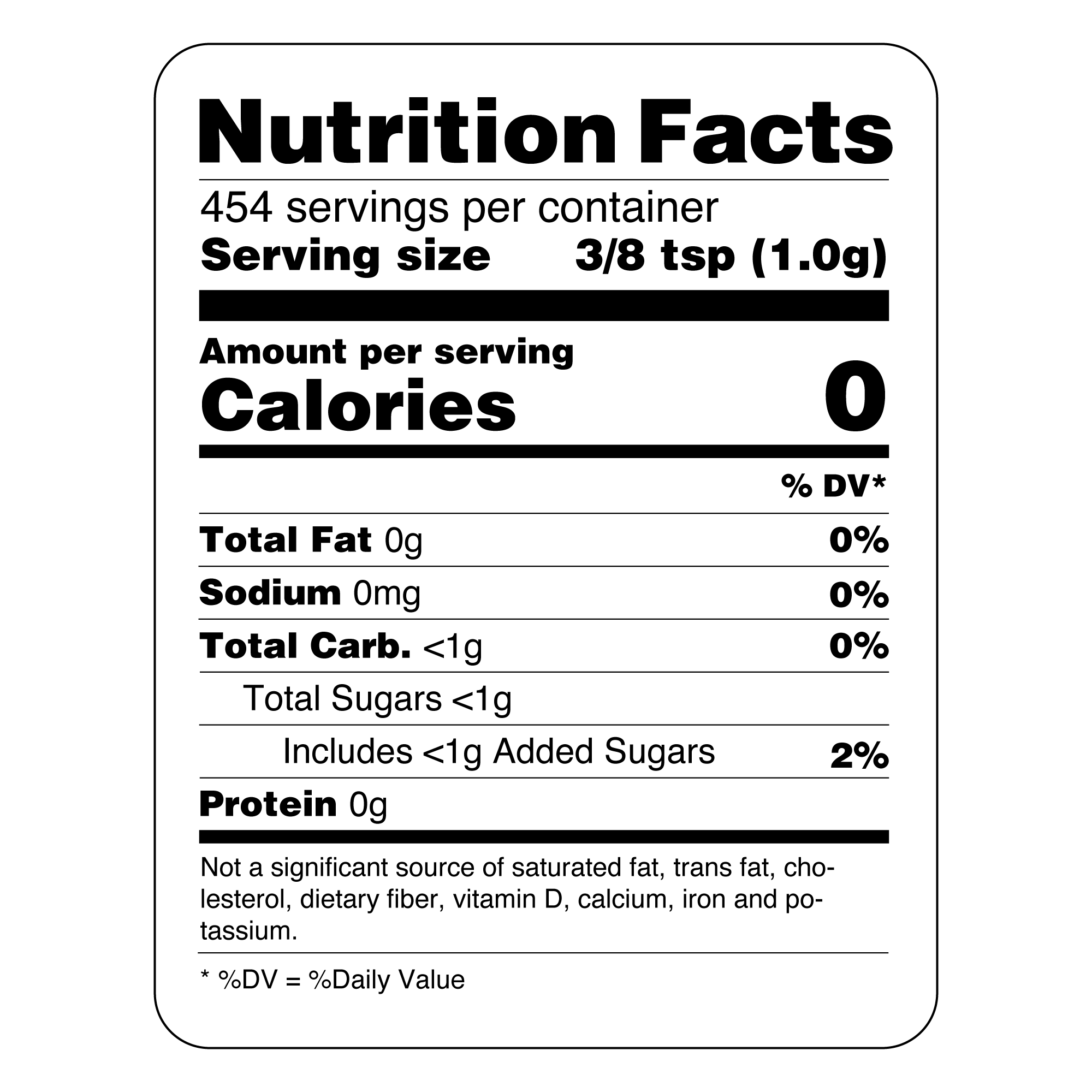 Splenda® Granulated Sweetener for High Volume Beverages Nutrition