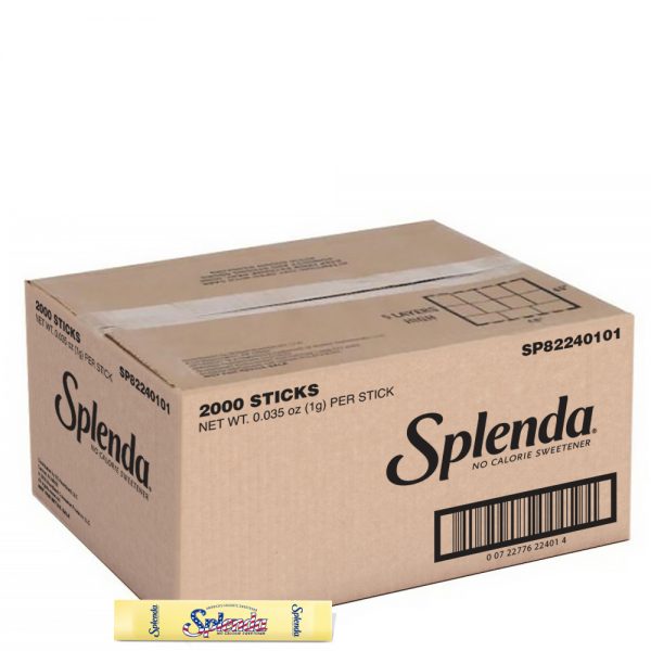 Splenda® Sweetener Sticks - 2000/Case