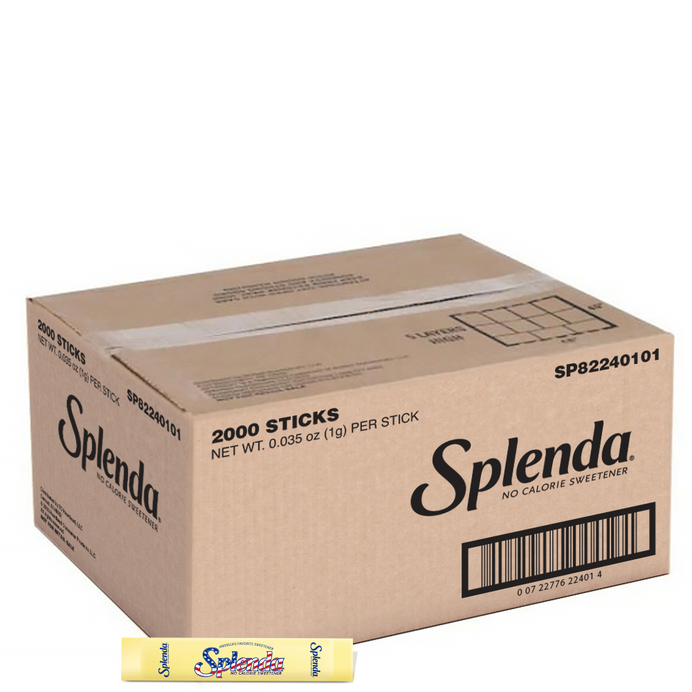 Splenda® Sweetener Sticks - 2000/Case