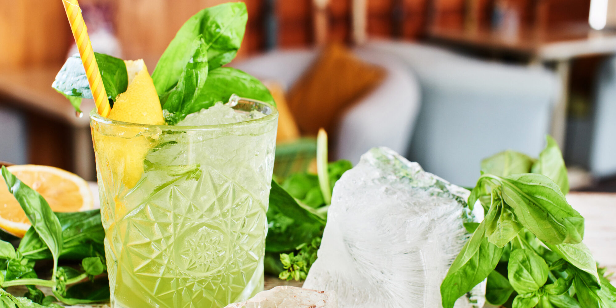 Gin Basil Smash