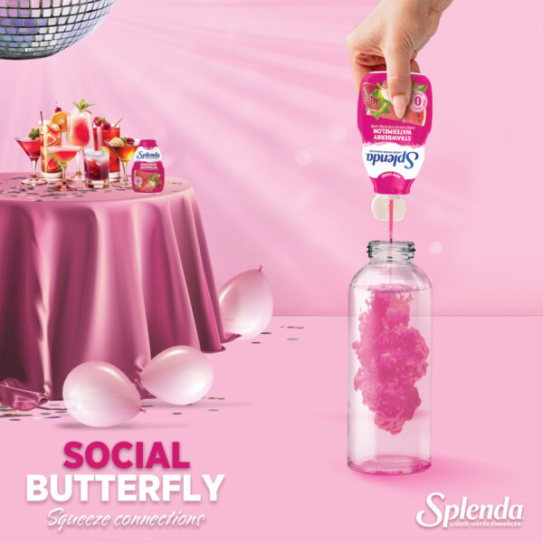 Splenda Strawberry Watermelon Liquid Water Enhancer - Social Butterfly