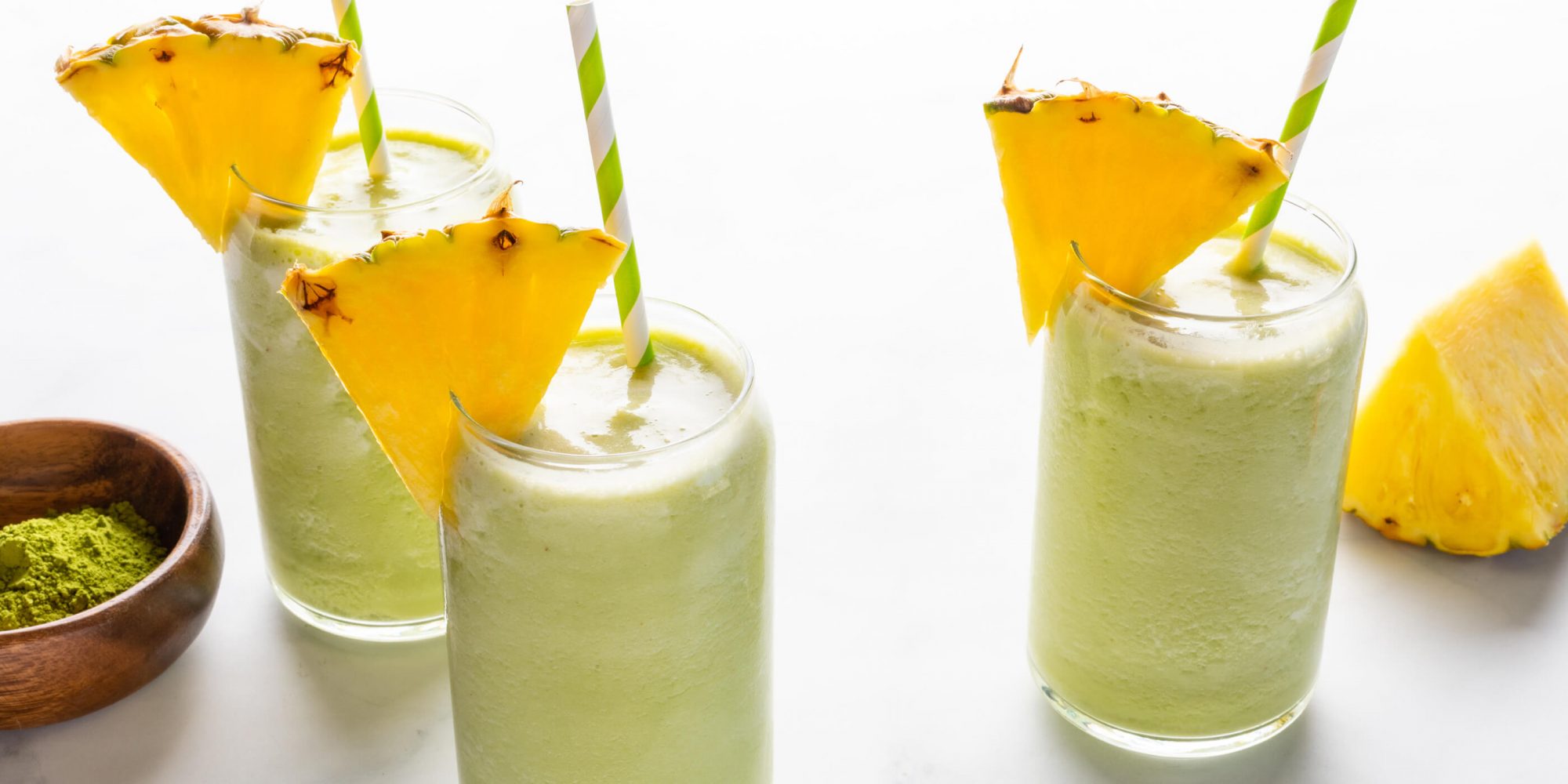 Pineapple Matcha Smoothie