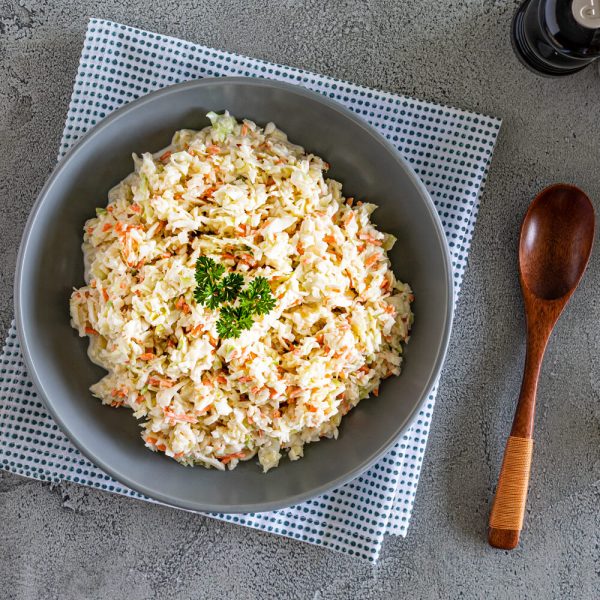 Easy Creamy Coleslaw
