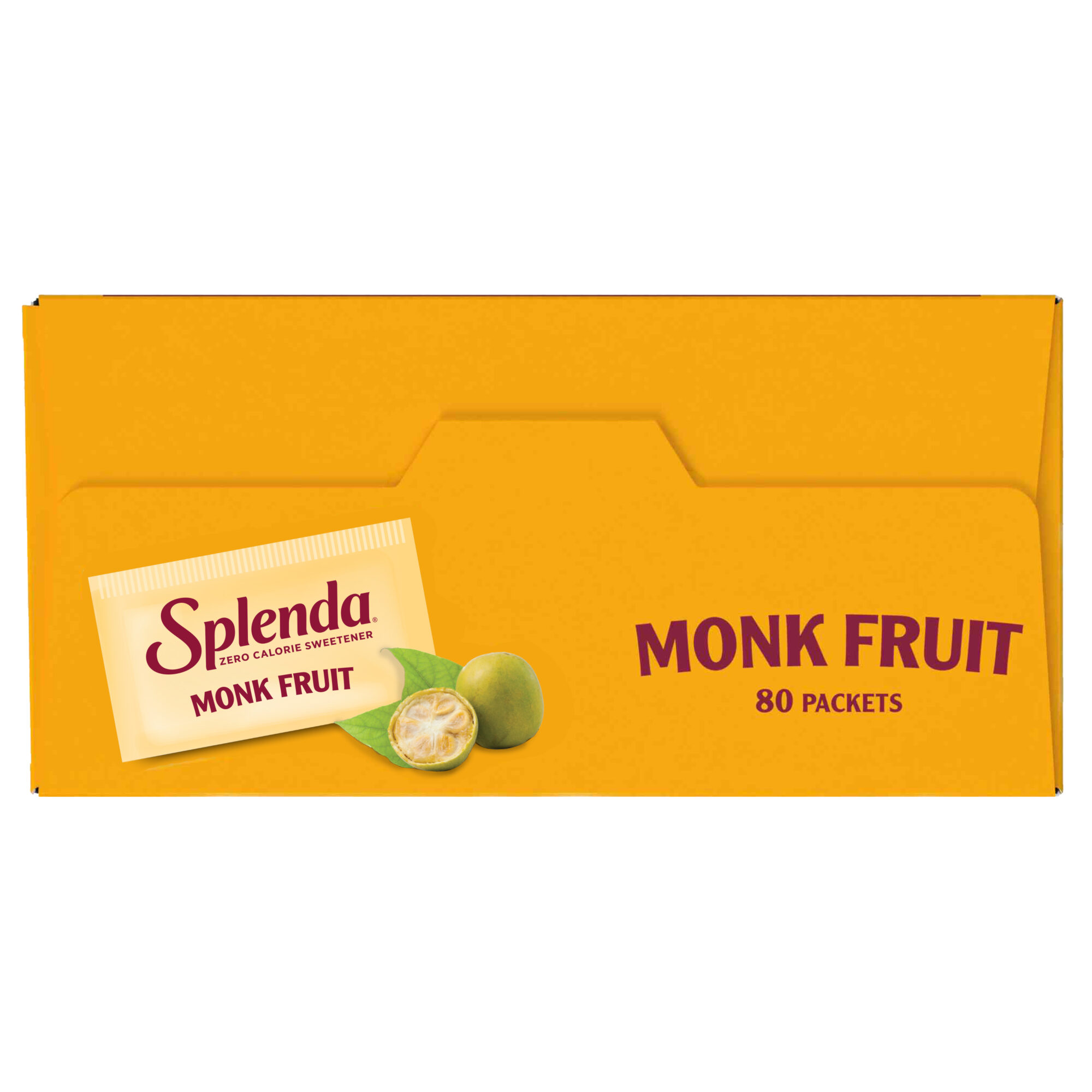 Splenda Monk Fruit Packets Top