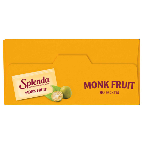 Splenda Monk Fruit Packets Top