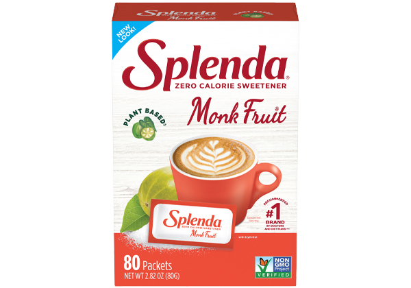 Splenda Monk Fruit Sweetener Packets