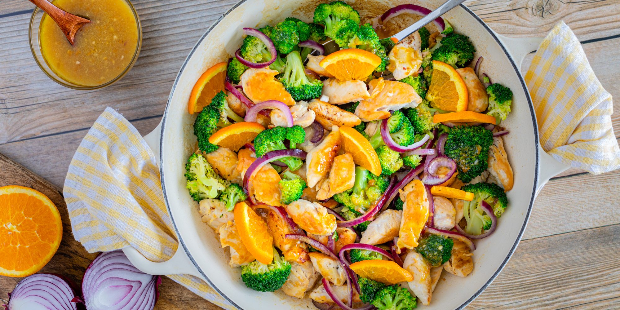 One Skillet Sweet Orange Chicken