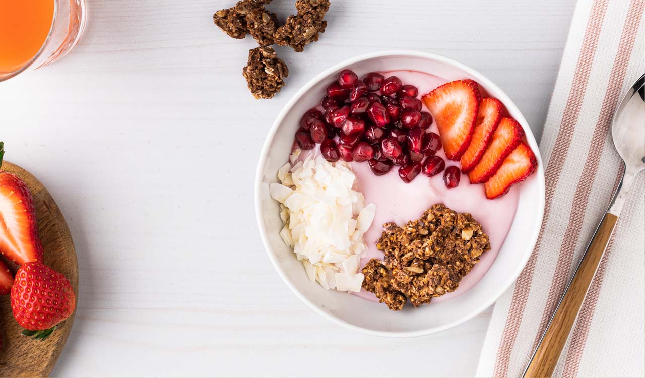 rainbow smoothie bowl