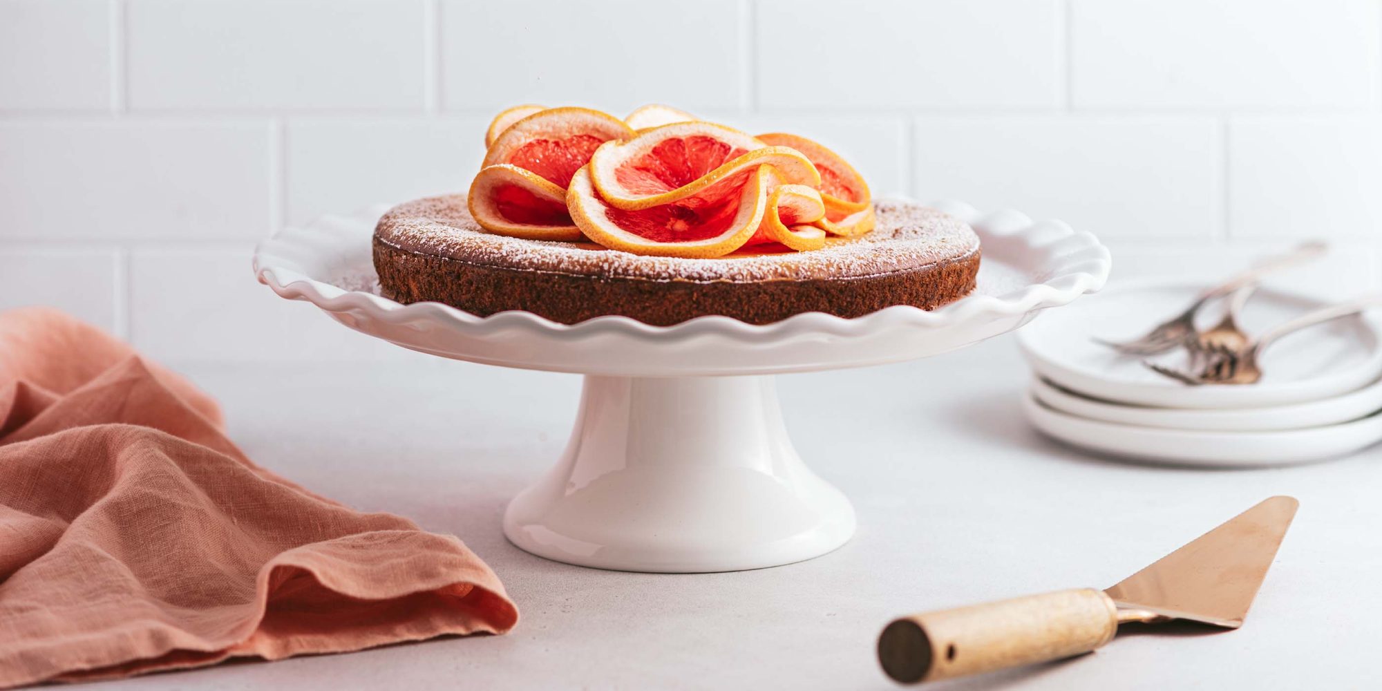 Grapefruit Olive Oil Cake