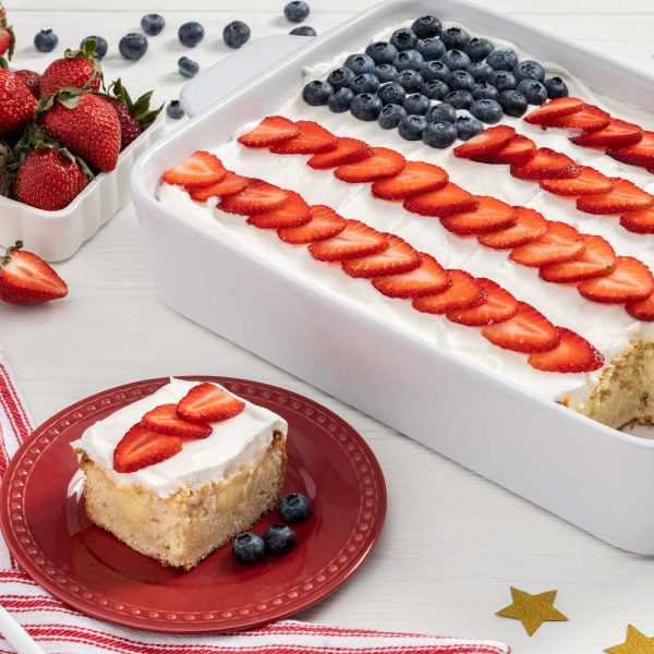 Patriotic Poke Cake