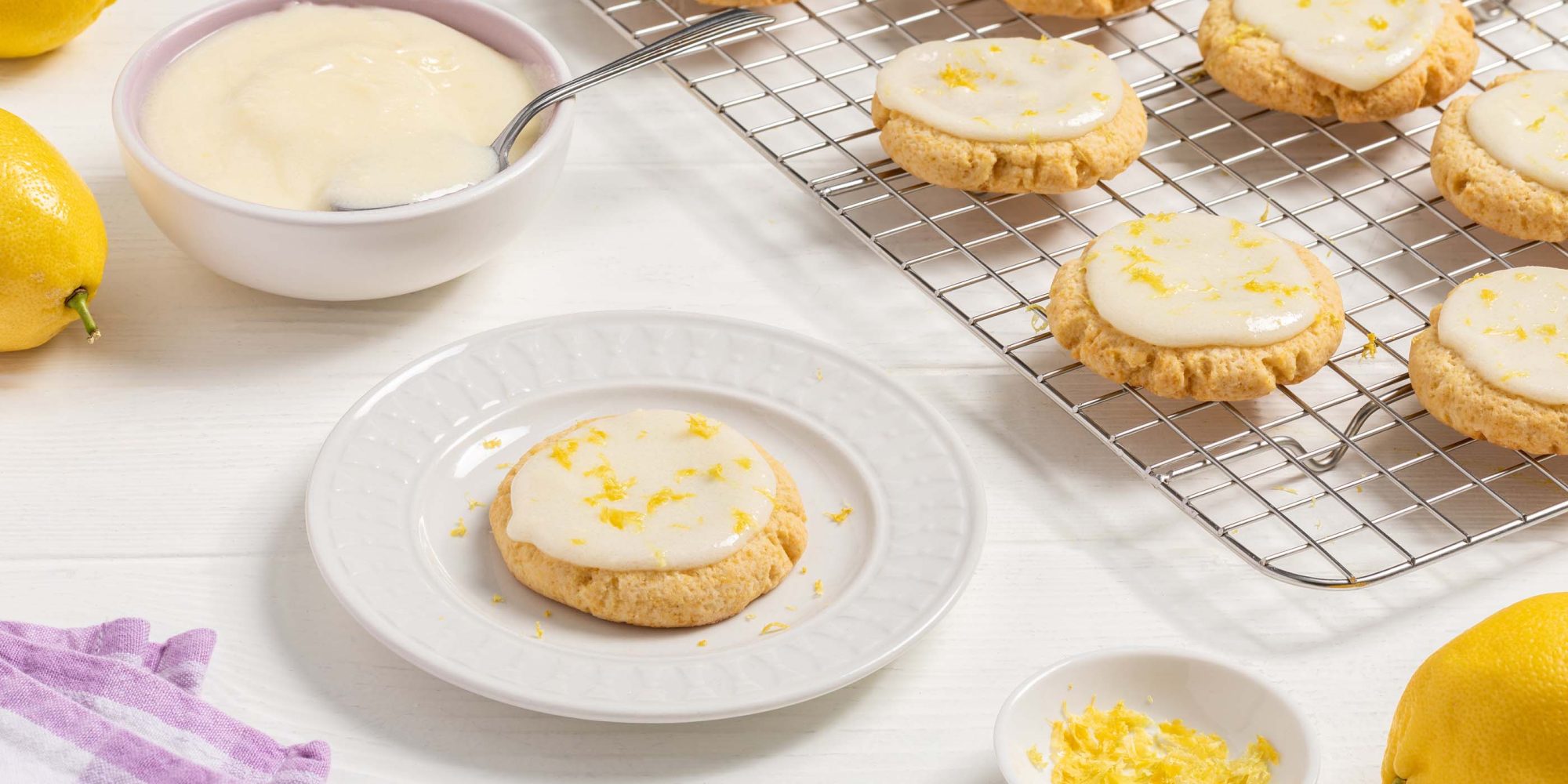 Chewy Lemon Cookies