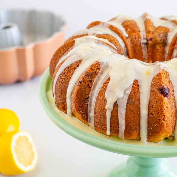 Blueberry Lemon Bundt Cake