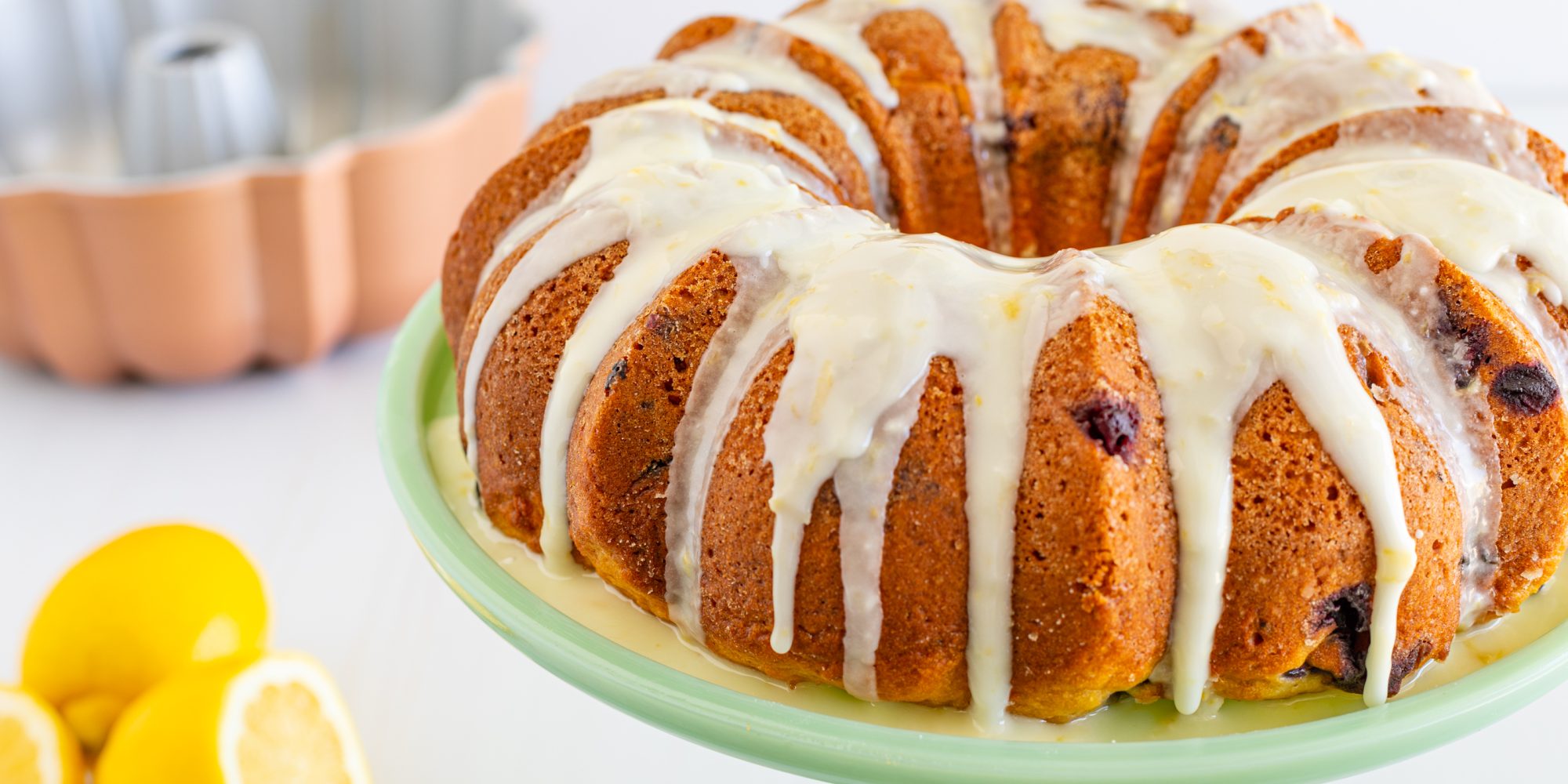 Blueberry Lemon Bundt Cake