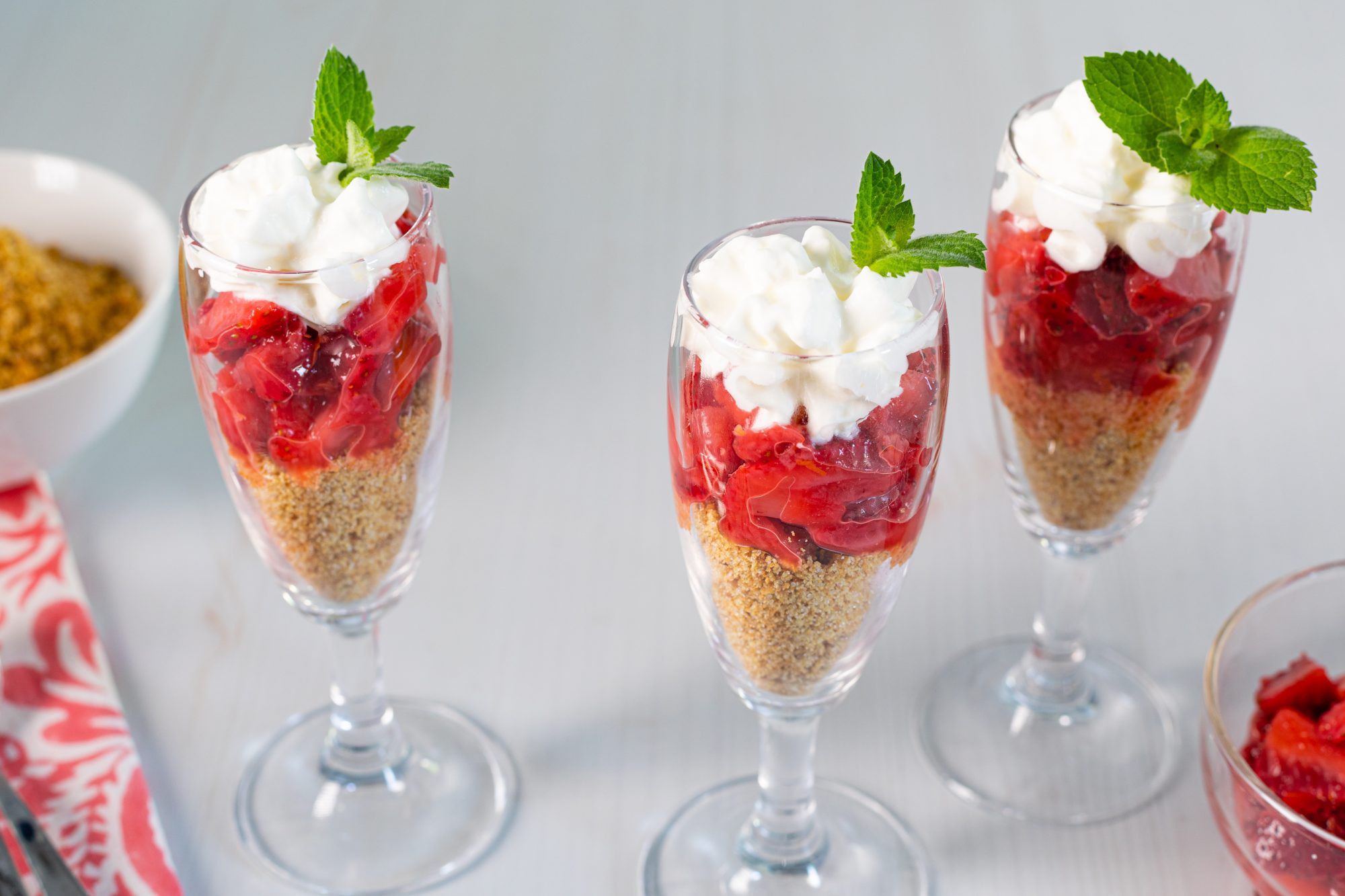 Strawberry Pie Parfaits