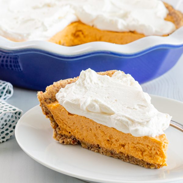 Butterscotch Protein Pie