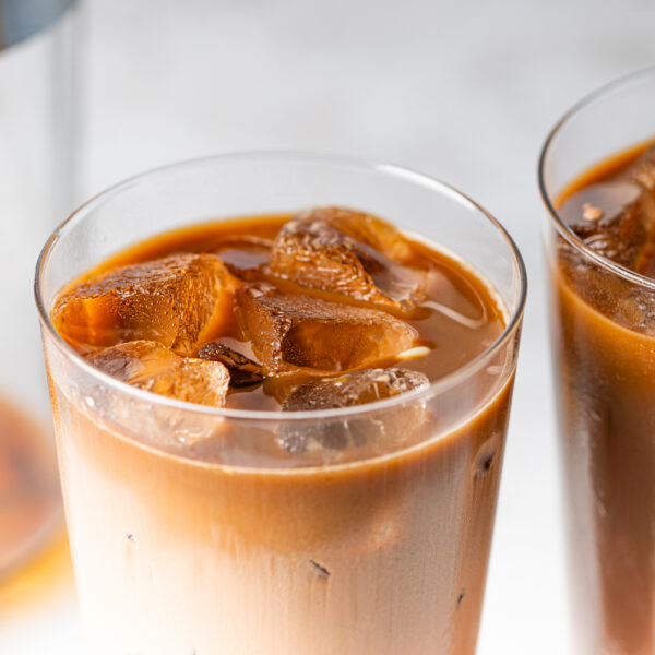 Creamy Iced Mocha Latte