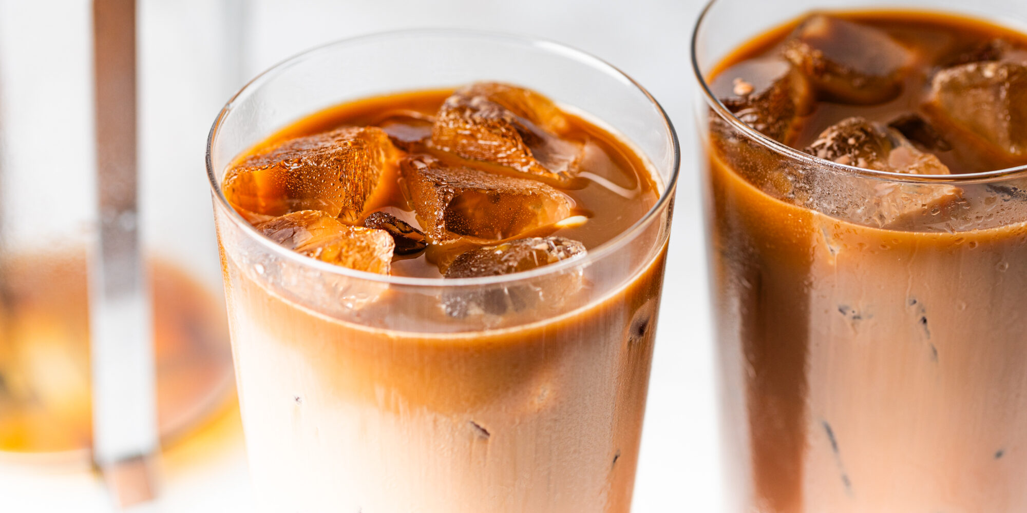 Creamy Iced Mocha Latte