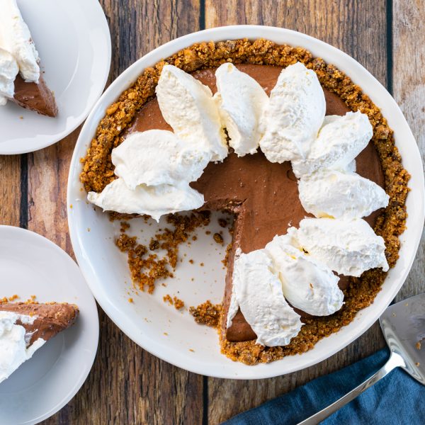 Triple Chocolate Protein Pie