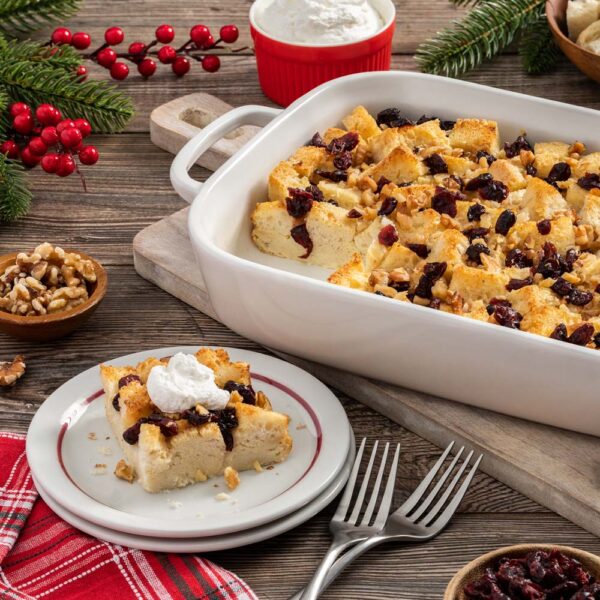 Eggnog Bread Pudding