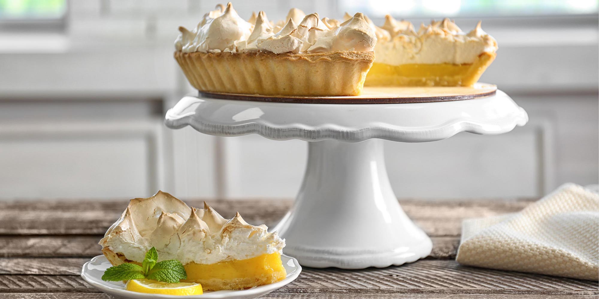 Lofty Lemon Meringue Pie