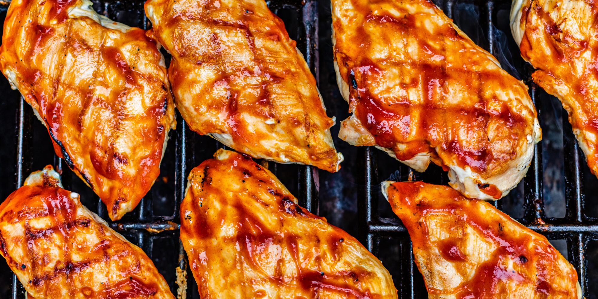 Grilled “Honey” BBQ Chicken