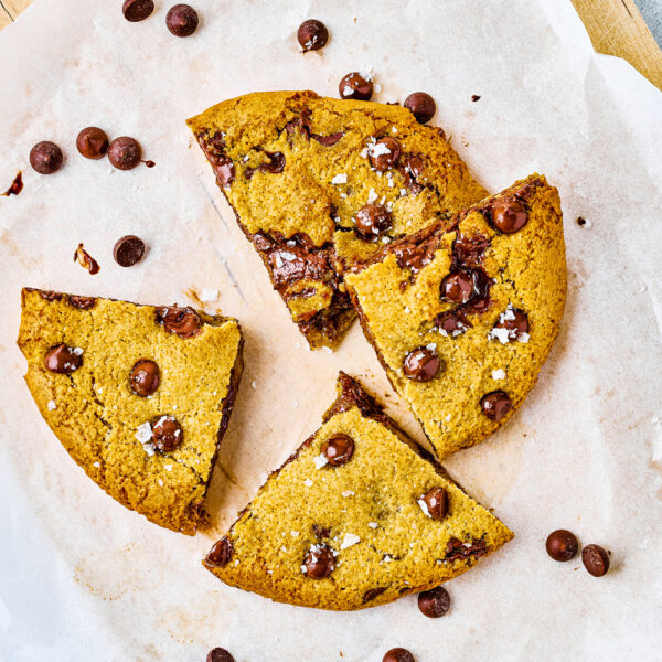 Air-Fryer Chocolate Chip Cookie