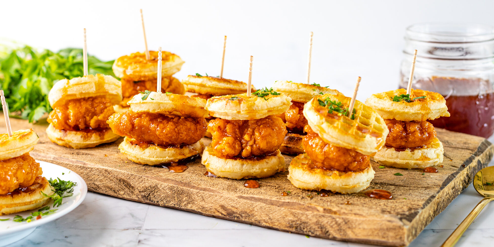 Chicken & Waffle Sliders