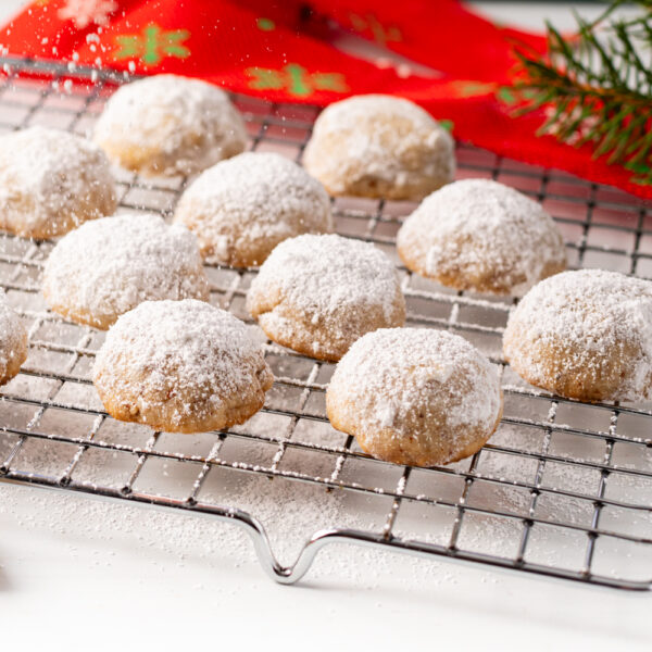 Pecan Snowball Cookies